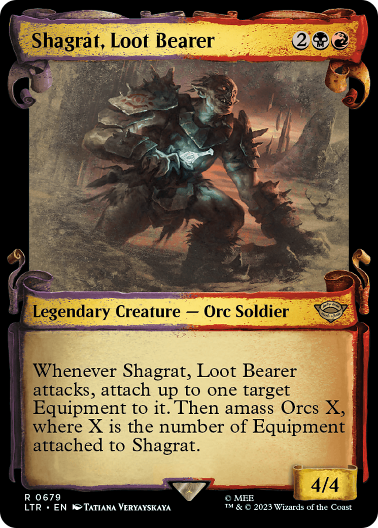 Shagrat, Loot Bearer [The Lord of the Rings: Tales of Middle-Earth Showcase Scrolls] - Magic: The Gathering - Card Brawlers | Quebec | Canada |