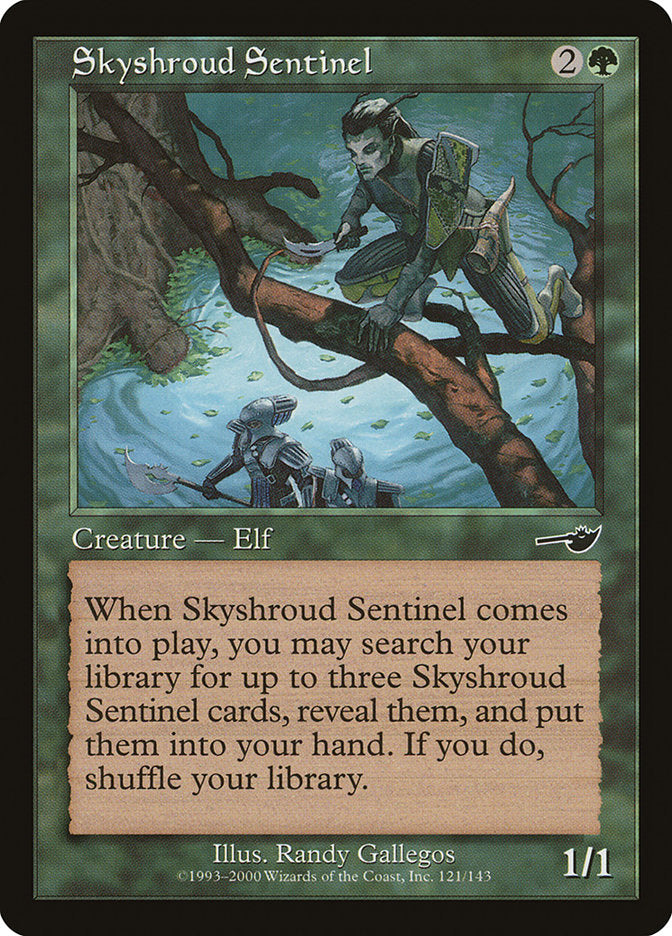 Skyshroud Sentinel [Nemesis] - Magic: The Gathering - Card Brawlers | Quebec | Canada |