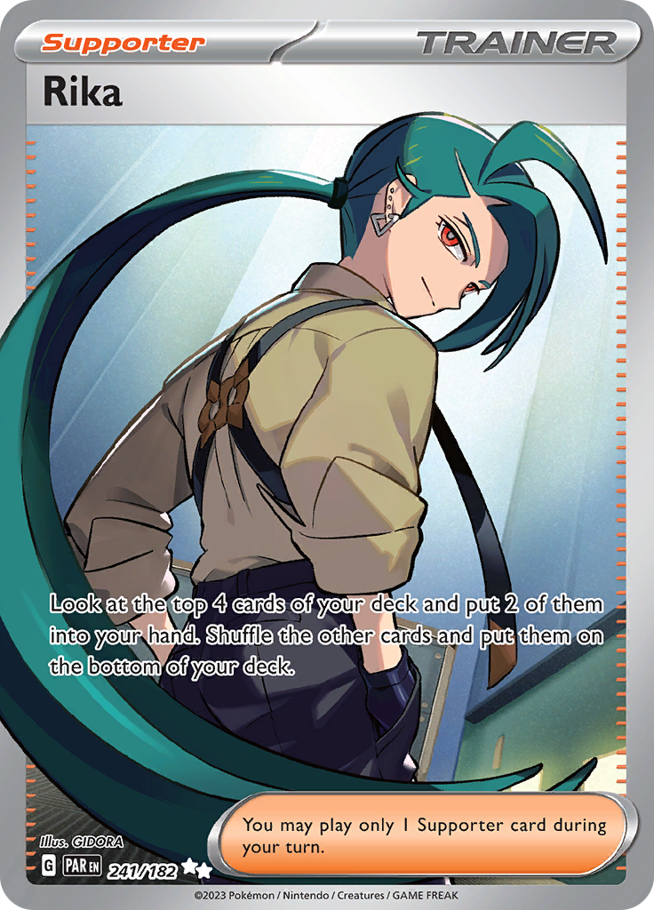Rika (241/182) [Scarlet & Violet: Paradox Rift] - Pokémon - Card Brawlers | Quebec | Canada |