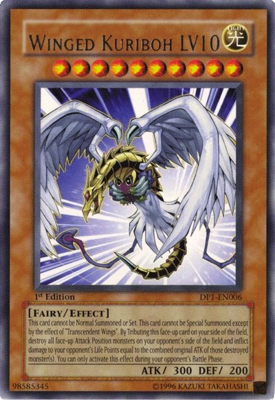 Winged Kuriboh LV10 [DP1-EN006] Rare - Yu-Gi-Oh! - Card Brawlers | Quebec | Canada |