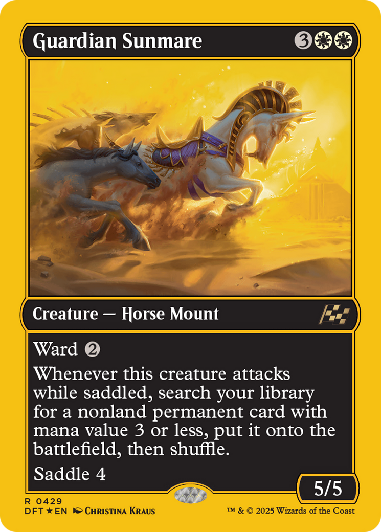 Guardian Sunmare (First-Place Foil) [Aetherdrift] - Magic: The Gathering - Card Brawlers | Quebec | Canada |