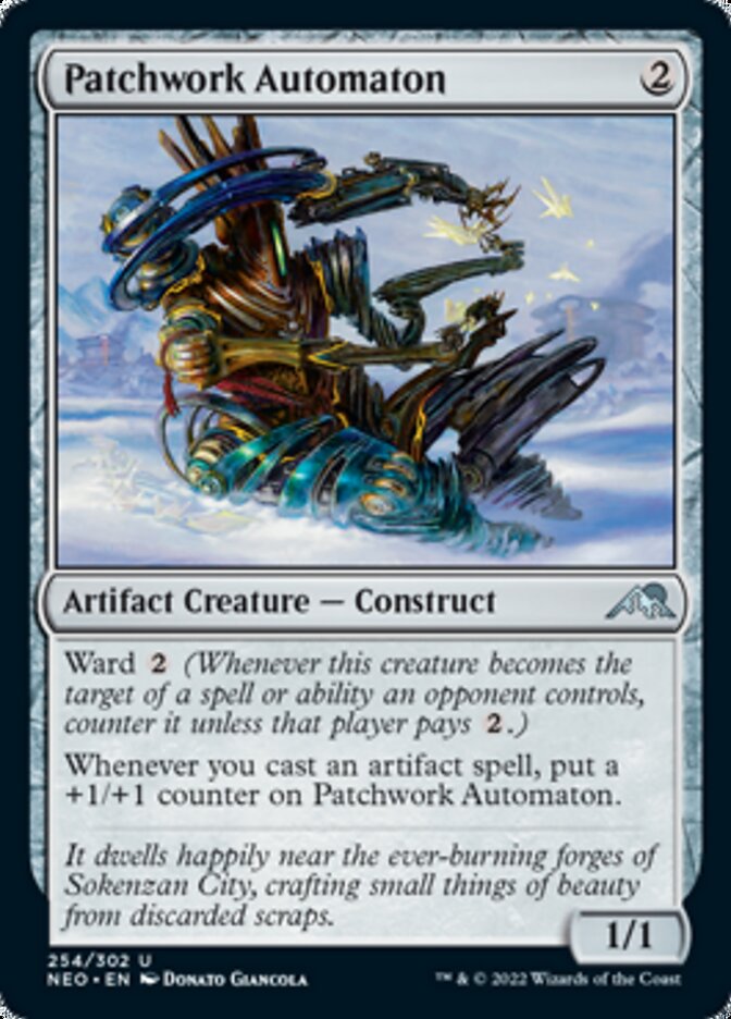 Patchwork Automaton [Kamigawa: Neon Dynasty] - Magic: The Gathering - Card Brawlers | Quebec | Canada |