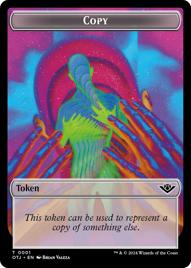 Copy Token [Outlaws of Thunder Junction Tokens] - Magic: The Gathering - Card Brawlers | Quebec | Canada |