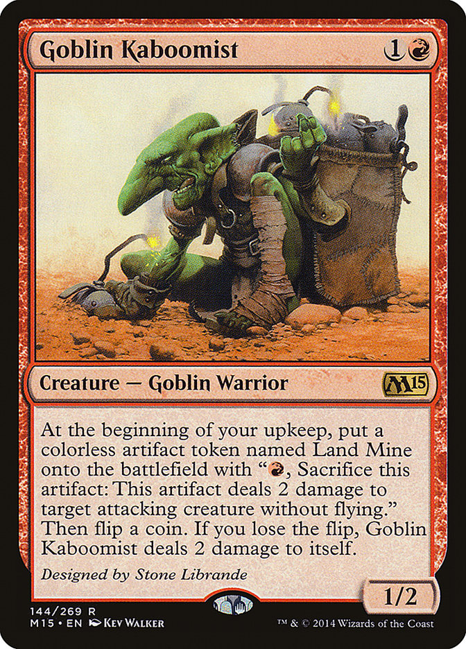 Goblin Kaboomist [Magic 2015] - Magic: The Gathering - Card Brawlers | Quebec | Canada |