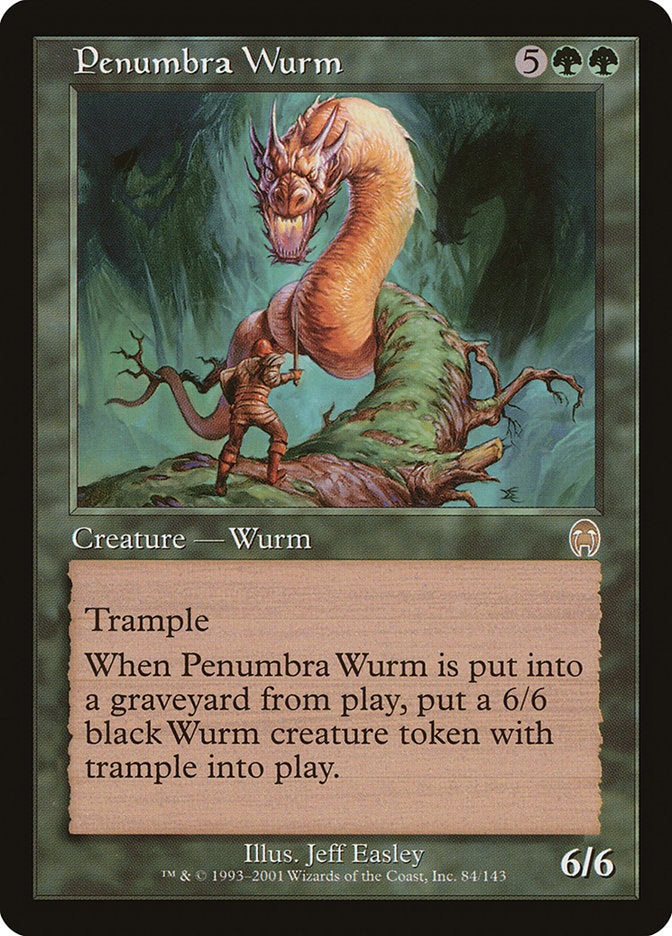 Penumbra Wurm [Apocalypse] - Magic: The Gathering - Card Brawlers | Quebec | Canada |