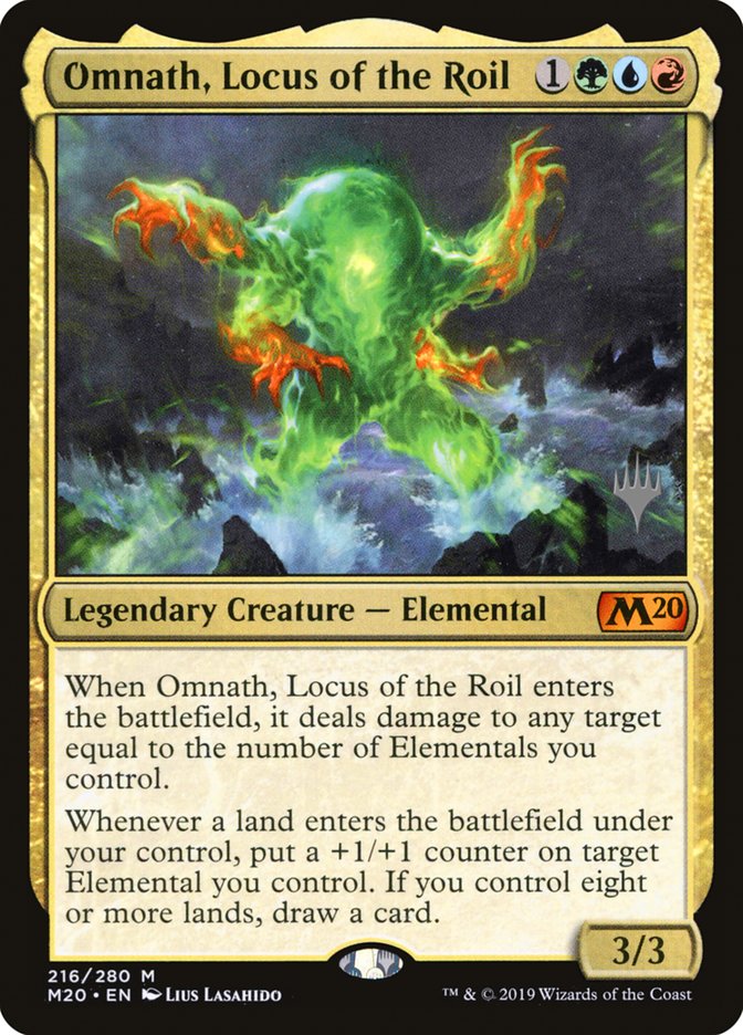 Omnath, Locus of the Roil (Promo Pack) [Core Set 2020 Promos] - Magic: The Gathering - Card Brawlers | Quebec | Canada |