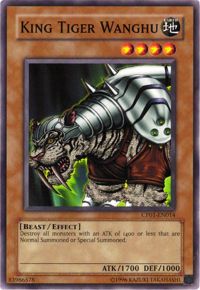 King Tiger Wanghu [CP01-EN014] Common - Yu-Gi-Oh! - Card Brawlers | Quebec | Canada |