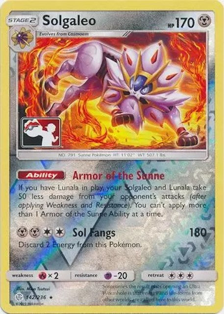 Solgaleo (142/236) [League & Championship Cards] - Pokémon - Card Brawlers | Quebec | Canada |