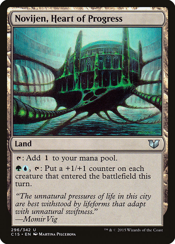 Novijen, Heart of Progress [Commander 2015] - Magic: The Gathering - Card Brawlers | Quebec | Canada |
