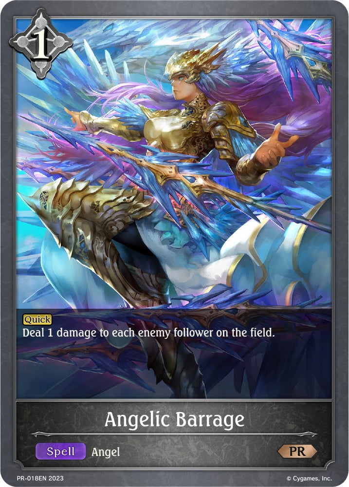 Angelic Barrage (PR-018EN) [Promotional Cards]