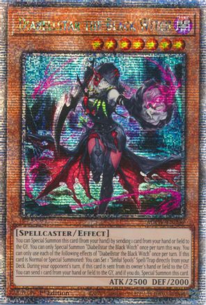 Diabellstar the Black Witch (Quarter Century Secret Rare) [AGOV-EN006] Quarter Century Secret Rare - Yu-Gi-Oh! - Card Brawlers | Quebec | Canada |