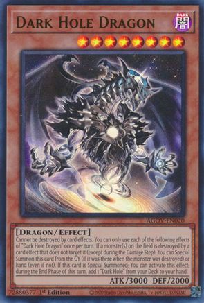 Dark Hole Dragon [AGOV-EN020] Ultra Rare - Yu-Gi-Oh! - Card Brawlers | Quebec | Canada |