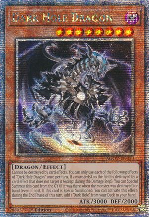 Dark Hole Dragon (Quarter Century Secret Rare) [AGOV-EN020] Quarter Century Secret Rare - Yu-Gi-Oh! - Card Brawlers | Quebec | Canada |
