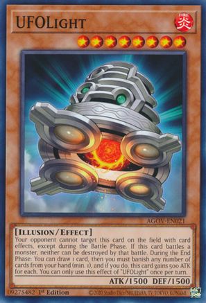 UFOLight [AGOV-EN021] Common - Yu-Gi-Oh! - Card Brawlers | Quebec | Canada |