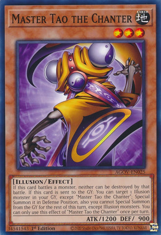 Master Tao the Chanter [AGOV-EN025] Common - Yu-Gi-Oh! - Card Brawlers | Quebec | Canada |