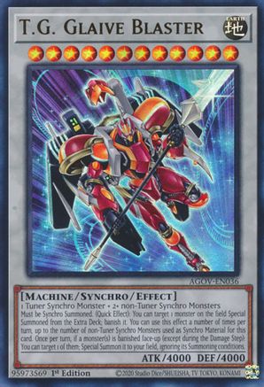 T.G. Glaive Blaster [AGOV-EN036] Ultra Rare - Yu-Gi-Oh! - Card Brawlers | Quebec | Canada |