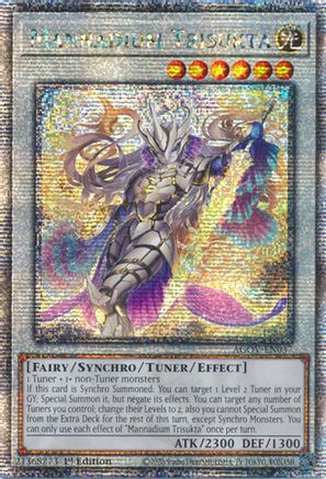 Mannadium Trisukta (Quarter Century Secret Rare) [AGOV-EN037] Quarter Century Secret Rare - Yu-Gi-Oh! - Card Brawlers | Quebec | Canada |