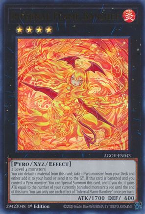 Infernal Flame Banshee [AGOV-EN043] Ultra Rare - Yu-Gi-Oh! - Card Brawlers | Quebec | Canada |