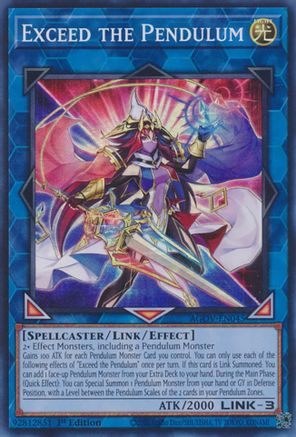Exceed the Pendulum [AGOV-EN045] Super Rare - Yu-Gi-Oh! - Card Brawlers | Quebec | Canada |