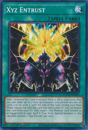 Xyz Entrust [AGOV-EN051] Common - Yu-Gi-Oh! - Card Brawlers | Quebec | Canada |