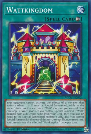 Wattkingdom [AGOV-EN062] Common - Yu-Gi-Oh! - Card Brawlers | Quebec | Canada |