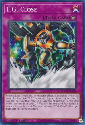 T.G. Close [AGOV-EN070] Common - Yu-Gi-Oh! - Card Brawlers | Quebec | Canada |