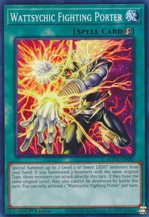 Wattsychic Fighting Porter [AGOV-EN085] Common - Yu-Gi-Oh! - Card Brawlers | Quebec | Canada |