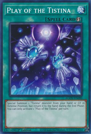 Play of the Tistina [AGOV-EN090] Common - Yu-Gi-Oh! - Card Brawlers | Quebec | Canada |