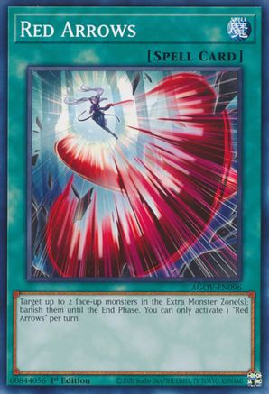 Red Arrows [AGOV-EN096] Common - Yu-Gi-Oh! - Card Brawlers | Quebec | Canada |
