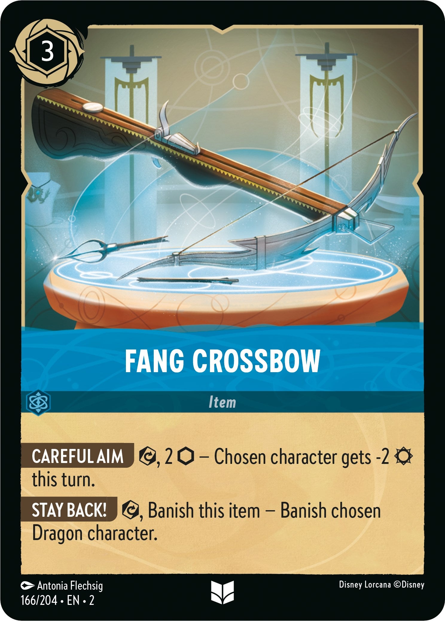 Fang Crossbow (166/204) [Rise of the Floodborn] - Disney - Card Brawlers | Quebec | Canada |