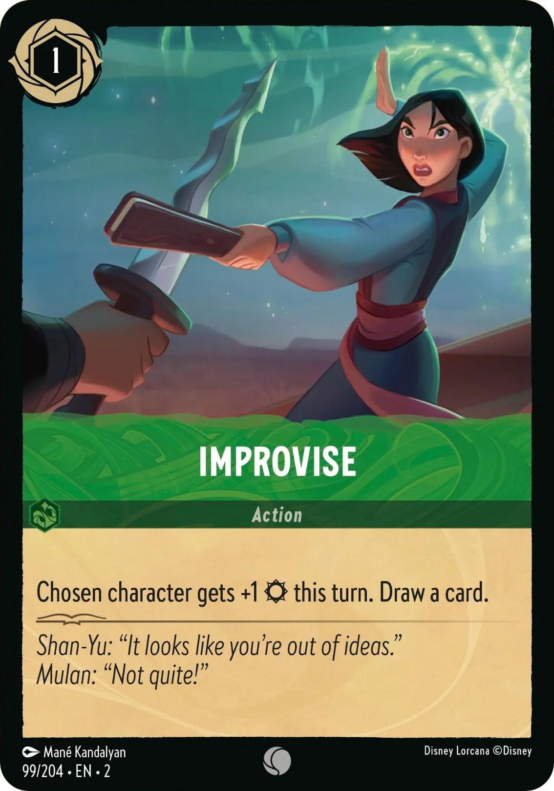 Improvise (99/204) [Rise of the Floodborn] - Disney - Card Brawlers | Quebec | Canada |
