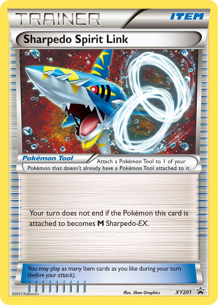 Sharpedo Spirit Link (XY201) [XY: Black Star Promos] - Pokémon - Card Brawlers | Quebec | Canada |