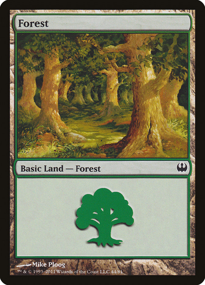 Forest (44) [Duel Decks: Knights vs. Dragons] - Magic: The Gathering - Card Brawlers | Quebec | Canada |
