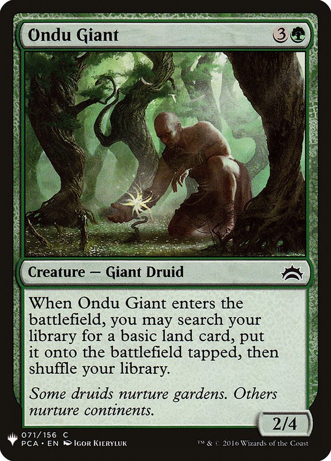 Ondu Giant [Mystery Booster] - Magic: The Gathering - Card Brawlers | Quebec | Canada |