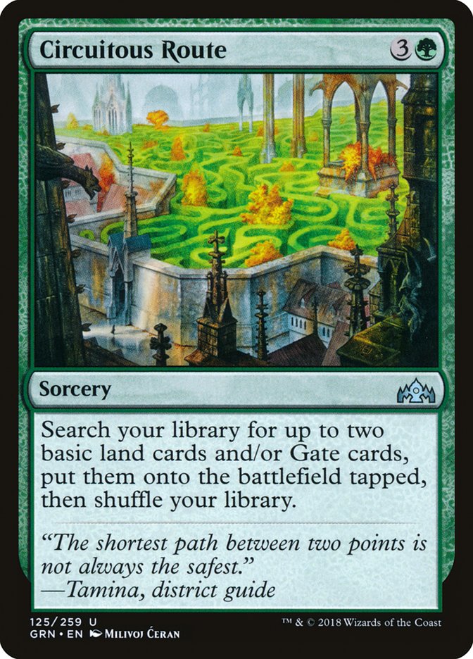 Circuitous Route [Guilds of Ravnica] - Magic: The Gathering - Card Brawlers | Quebec | Canada |
