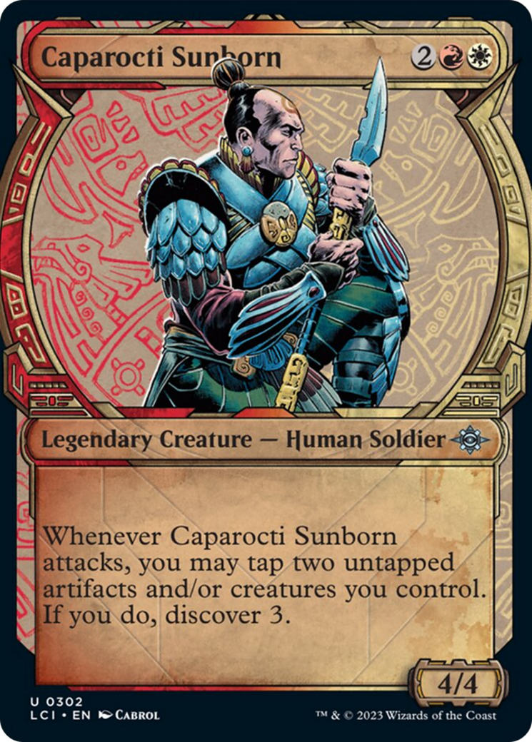 Caparocti Sunborn (Showcase) [The Lost Caverns of Ixalan] - Magic: The Gathering - Card Brawlers | Quebec | Canada |