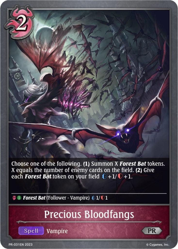 Precious Bloodfangs (PR-031EN) [Promotional Cards] - Bushiroad - Card Brawlers | Quebec | Canada |