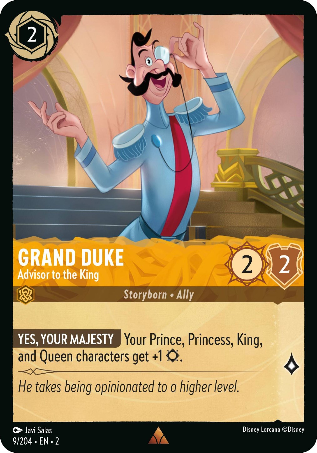 Grand Duke - Advisor to the King (9/204) [Rise of the Floodborn] - Disney - Card Brawlers | Quebec | Canada |