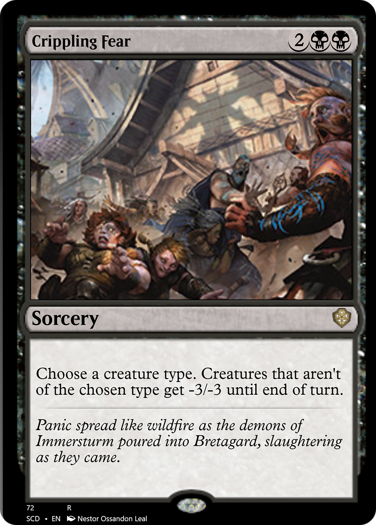 Crippling Fear [Starter Commander Decks] - Magic: The Gathering - Card Brawlers | Quebec | Canada |