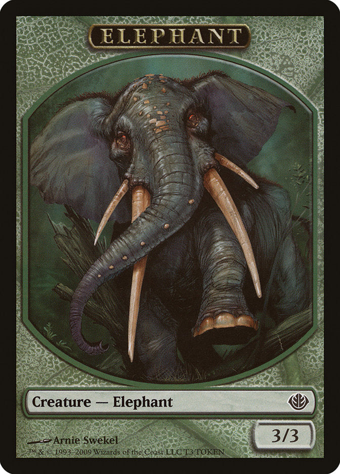 Elephant Token [Duel Decks: Garruk vs. Liliana Tokens] - Magic: The Gathering - Card Brawlers | Quebec | Canada |