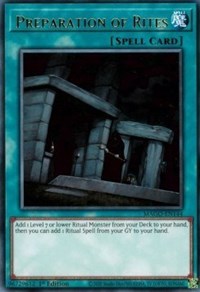 Preparation of Rites [MAGO-EN144] Rare - Yu-Gi-Oh! - Card Brawlers | Quebec | Canada |