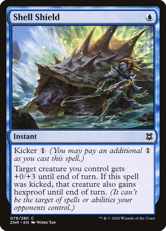 Shell Shield [Zendikar Rising] - Magic: The Gathering - Card Brawlers | Quebec | Canada |