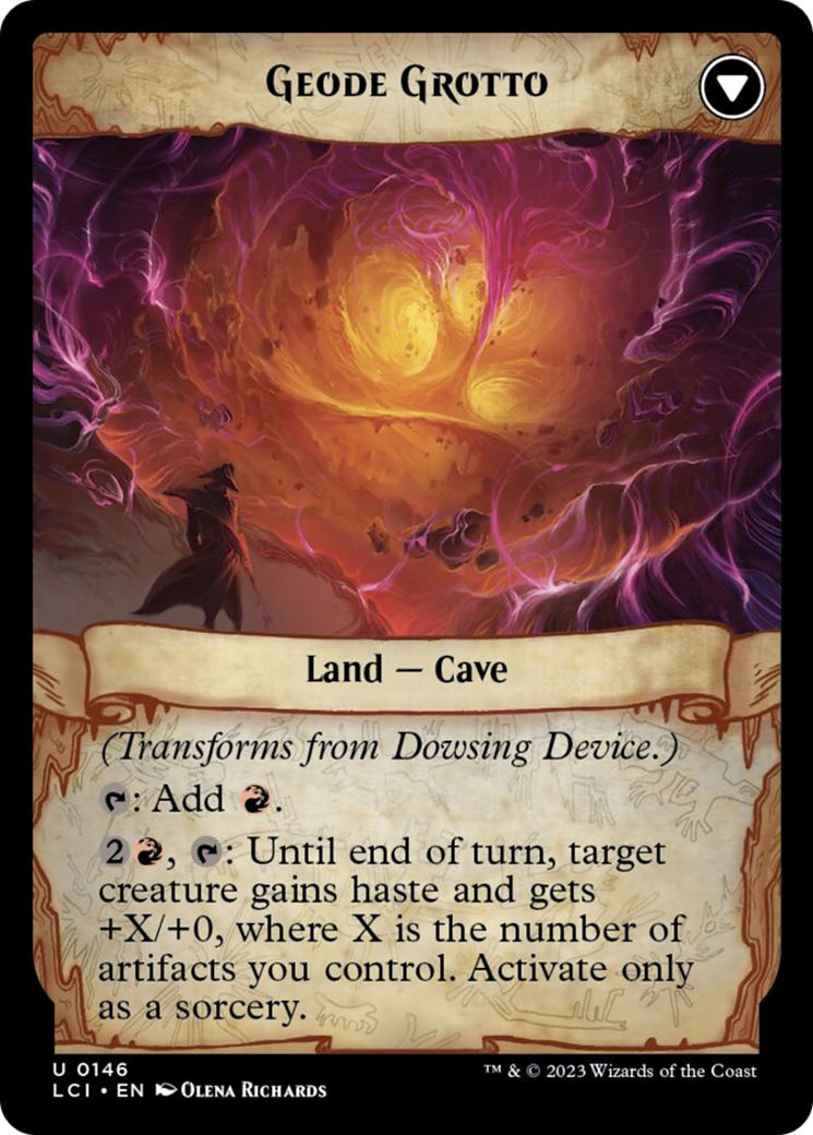 Dowsing Device // Geode Grotto [The Lost Caverns of Ixalan] - Magic: The Gathering - Card Brawlers | Quebec | Canada |