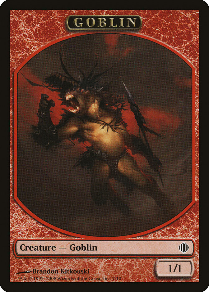 Goblin Token [Shards of Alara Tokens] - Magic: The Gathering - Card Brawlers | Quebec | Canada |