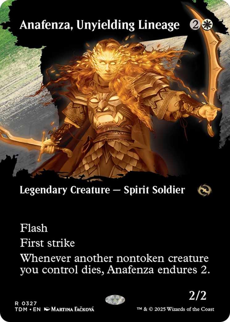 Anafenza, Unyielding Lineage (Borderless) [Tarkir: Dragonstorm] - Magic: The Gathering - Card Brawlers | Quebec | Canada |