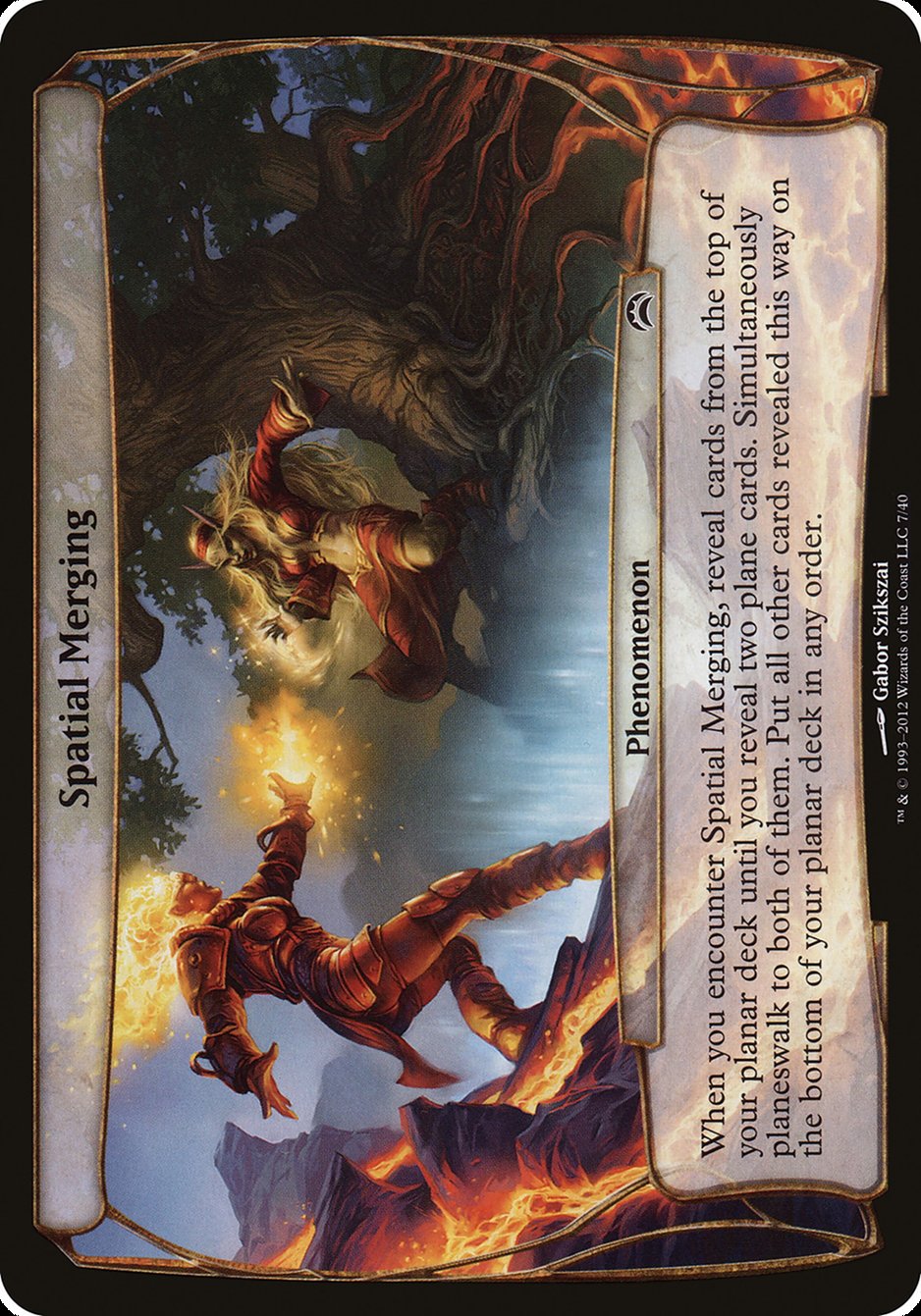 Spatial Merging (Planes) [Planechase 2012 Planes] - Magic: The Gathering - Card Brawlers | Quebec | Canada |