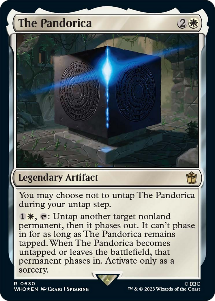 The Pandorica (Surge Foil) [Doctor Who] - Magic: The Gathering - Card Brawlers | Quebec | Canada |