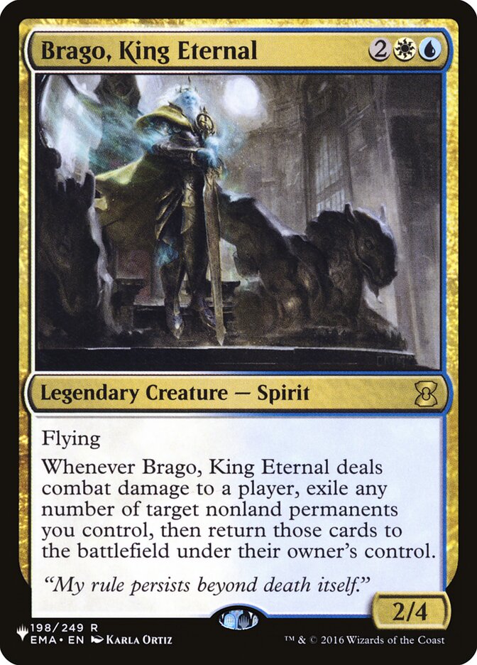 Brago, King Eternal [The List] - Magic: The Gathering - Card Brawlers | Quebec | Canada |
