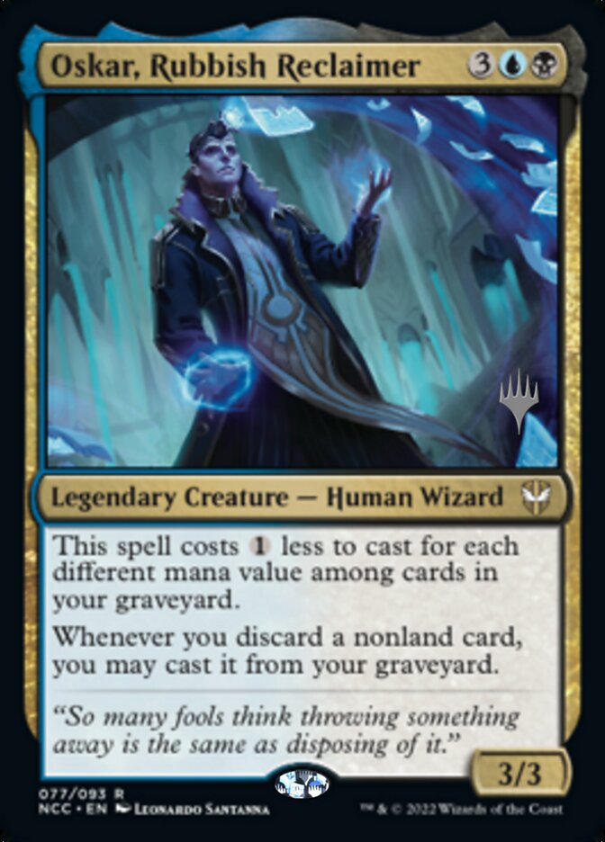 Oskar, Rubbish Reclaimer (Promo Pack) [Streets of New Capenna Commander Promos] - Magic: The Gathering - Card Brawlers | Quebec | Canada |