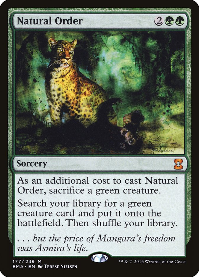 Natural Order [Eternal Masters] - Magic: The Gathering - Card Brawlers | Quebec | Canada |